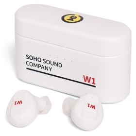 Soho W1 Earbuds with Power Bank - White