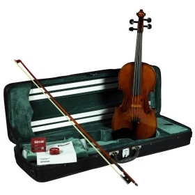 Hidersine Preciso Violin 4/4 Outfit - Strad Antique