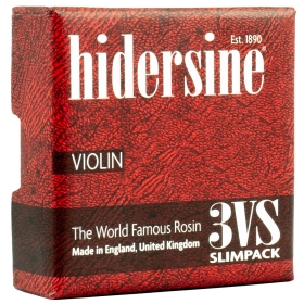 Hidersine Violin Rosin Clear Slim Pack