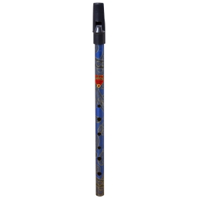 Flageolet Boho D Whistle - Paisley Blue