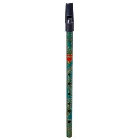 Flageolet Boho D Whistle - Paisley Green