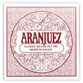 Aranjuez Classical Guitar Strings Classic Silver 300 Medium Gauge