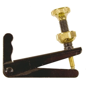 Wittner Cello String Adjuster. 4/4 Black with Gold Screws