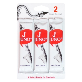 Juno Clarinet Reeds Bass 2.5 Juno (3 PK)