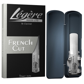 Legere Bb Clarinet Reeds French Cut 2.50