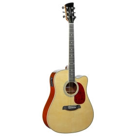 Brunswick Dreadnought Cut Electro Natural