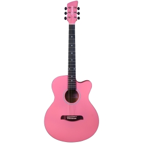 Brunswick Grand Auditorium Cutaway Baby Pink 