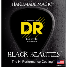 DR Strings Black Beauties Bass Medium