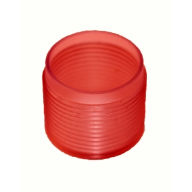 Brand Trombone Booster Threaded Sleeve - Large Red