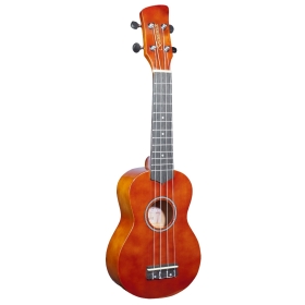 Brunswick Soprano Ukulele Natural Gloss - Aquila Strings