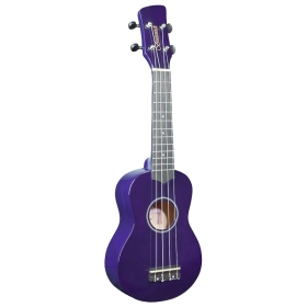 Brunswick Soprano Ukulele Purple Gloss - Aquila Strings