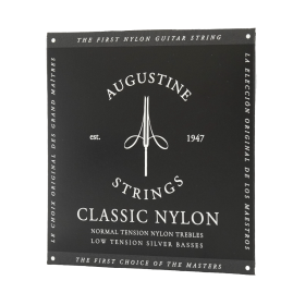 Augustine Black Label SET of Classical Guitar Strings