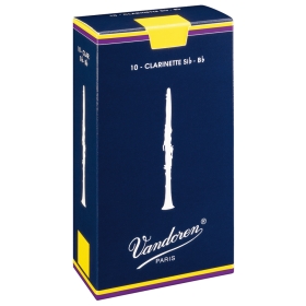 Vandoren Bb Clarinet Reeds 2 Traditional (10 BOX)