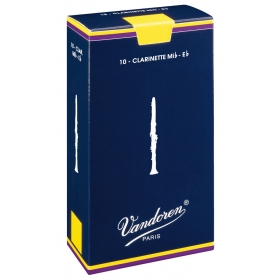Vandoren Eb Clarinet Reeds 2.5 Traditional (10 Box)