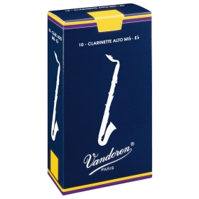 Vandoren Alto Clarinet Reeds 1 Traditional (10 BOX)