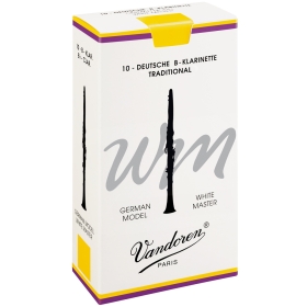 Vandoren Bb Clarinet Reeds 1.5 W.Master Traditional