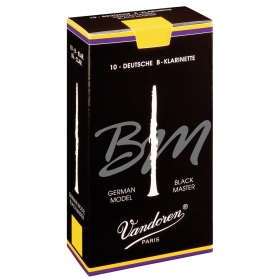 Vandoren Bb Clarinet Reeds 3 Black Master Traditional (10 BOX)