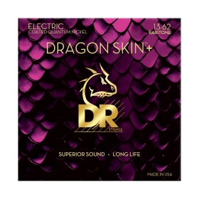 DR Strings Dragon Skin+ Quantum Nickel Electric Guitar Heavy Baritone 
