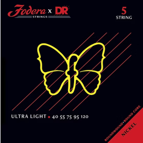 Fodera x DR Strings Bass Nickel Ultra Light - 5 string