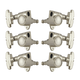 Grover Super Rotomatics 18:1 Gear Ratio 109-18 Series Nickel Set 3+3