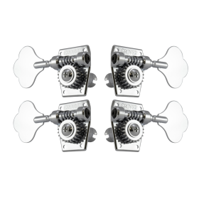 Grover Vintage Bass Chrome Set 2 + 2