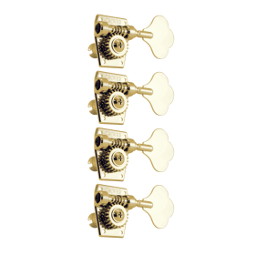 Grover Vintage Bass Gold Set 4-In-Line
