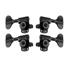 Grover Titan Electric Bass 145 Series Black Chrome Set 2 + 2