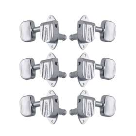 Grover Full-Size Imperial 152 Series Chrome Set 3+3 - Butterbean Buttons