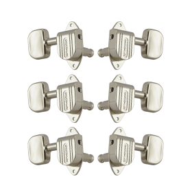 Grover Full-Size Imperial 152 Series Nickel Set 3+3 - Butterbean Buttons