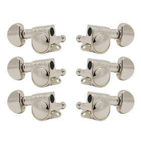 Grover Mid-Size Rotomatics 205-18 Series Nickel Set 3+3