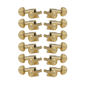 Grover Mini Rotomatics 205 Series Gold Set 6+6