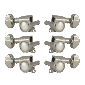 Grover Mid-Size Rotomatics 305 Series Nickel Set 3+3