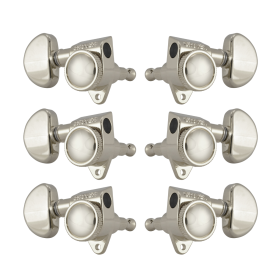 Grover Roto-Grip Locking Rotomatics Nickel Set 3+3