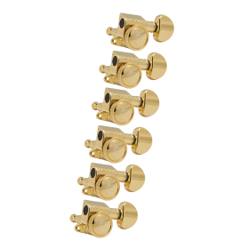 Grover Mid-Size Roto-Grip Locking Rotomatics 505 Series Gold Set 6-in-Line