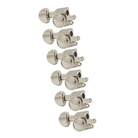 Grover Mid-Size Roto-Grip Locking Rotomatics 505 Series Nickel Set 6-in-Line - Left Handed