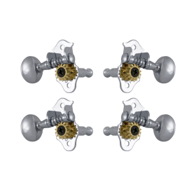 Grover Sta-Tite Ukulele 8 Series Chrome Pegs Set of 4 