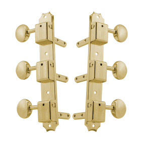 Grover Vintage 138 Series Horizontal Gold Set 3+3 On Plate