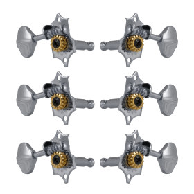 Grover Sta-Tite Vertical 97 Series Chrome Set 3+3