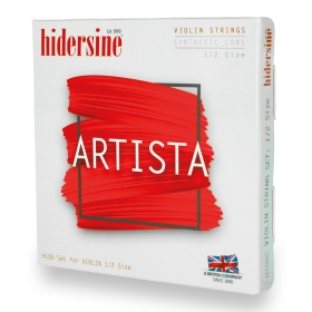 Hidersine Artista Violin String SET – Synthetic Core – 1/2 Size