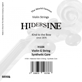 Hidersine Violin String G Synthetic core