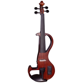 Hidersine Electric Violin Outfit - Zebrawood Finish