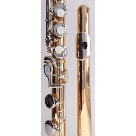 Trevor James Performer Alto Flute Outift. Silver Lip Riser - Copper Body