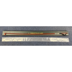 J. Thibouville-Lamy Master Bow - George Leon Lamy Style with 925 Silver, Striped Lapping - Violin - B-Stock - CL2304