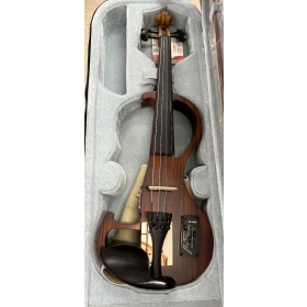 Hidersine Electric Violin Outfit - Zebrawood Finish - B-Stock - CL2317
