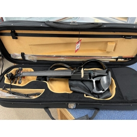 Hidersine Electric Violin Outfit - Black Glitter Finish - SAMPLE - CL2331