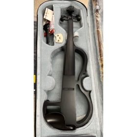 Hidersine Electric Violin Outfit - Black Satin Finish - B-Stock - CL2431