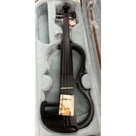 Hidersine Electric Violin Outfit - Black Satin Finish - B-Stock - CL2437