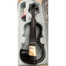 Hidersine Electric Violin Outfit - Black Satin Finish - B-Stock - CL2443