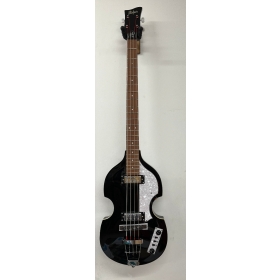 Hofner Ignition Violin Bass Black HIBBBK-B stock-CL2582