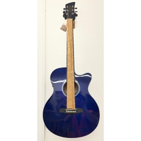 Brunswick Grand Auditorium Electro Dark Blue Gloss-B stock-CL2655